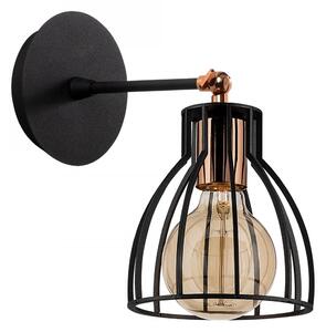 Opviq Nástěnná lampa Kemah černá