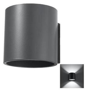 Sollux SL.0566 - Nástěnné svítidlo ORBIS 1 1xG9/40W/230V antracit