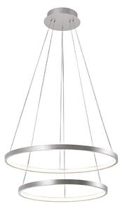 Leuchten Direkt 11525-21 - LED Lustr na lanku CIRCLE LED/15W/230V + LED/25W