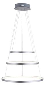 LED Stmívatelný lustr na lanku CIRCLE LED/15W/230V + LED/20W + LED/25W