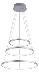 LED Stmívatelný lustr na lanku CIRCLE LED/15W/230V + LED/20W + LED/25W