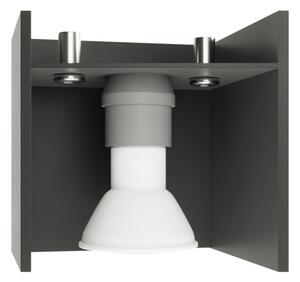 Sollux SL.0567 - Bodové svítidlo QUAD 1 1xGU10/10W/230V antracit