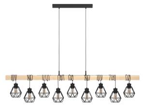 Eglo 44077 - Lustr na lanku TOWNSHEND 9xE27/60W/230V