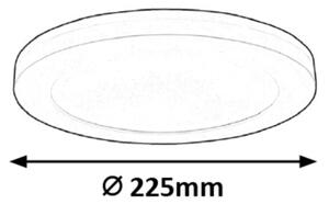 Rabalux 1489 - LED Stropní svítidlo SONNET LED/18W/230V 23cm
