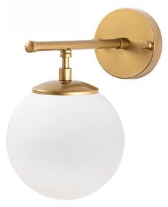 Opviq Nástěnná lampa Roe zlatá/bílá
