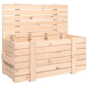 Úložný box 91 x 40,5 x 42 cm masivní borové dřevo