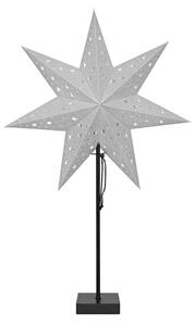 Markslöjd 704455 - Vánoční dekorace SOLVALLA 1xE14/25W/230V stříbrná 69 cm