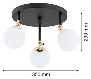 Argon 1436 - Koupelnový přisazený lustr LATINA 3xE14/40W/230V IP44