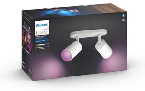 Philips 50632/31/P7 - LED RGBW Bodové svítidlo Hue FUGATO 2xGU10/5,7W/230V