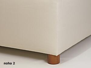 Čalouněná postel CASSA - New Design 160x200 s roštem ND 4, matrací CONTINENTAL