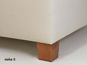 Čalouněná postel CASSA - New Design 160x200 s roštem ND 4, matrací SABI