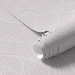 Tapety Pastelově růžový podklad s vlnitými čarami, Tapety abstraktní, a00682v3 : uwalls.cz