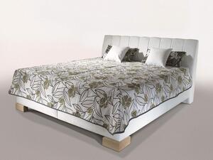 Čalouněná postel CASSA - New Design 180x200 s roštem ND 4, matrací AQUAFLEX