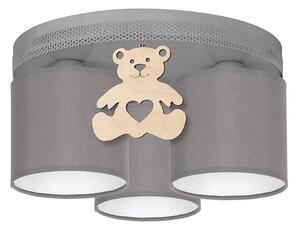 Dětské stropní svítidlo BEAR 3xE27/60W/230V