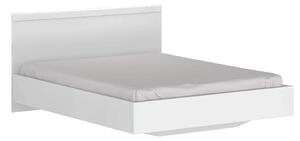 TEMPO Manželská postel, 160x200, bílá, LINDY