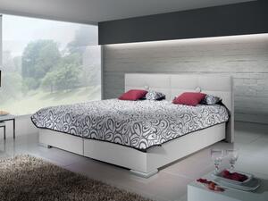 Čalouněná postel s úložným prostorem FACILE 160x200 s roštem ND4, bez matrace