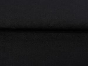 Dekorační jednobarevná látka Leona LN-072 Černá - šířka 140 cm