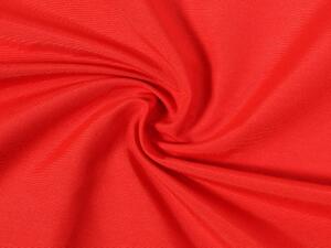 Biante Dekorační oválný ubrus Leona LN-073 Sytě červený 100x160 cm