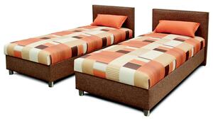 Čalouněná postel s úložným prostorem DUO Plocha spaní 160x200