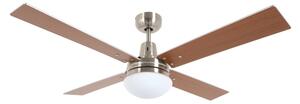 Lucci Air 210334 - Stropní ventilátor AIRFUSION 1xE27/60W/230V dřevo/chrom + DO