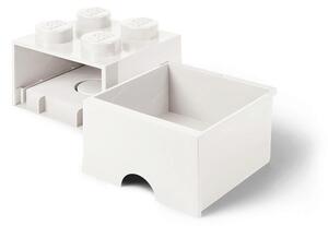 Úložný box se šuplíkem Storage Box Drawer 4 | bílá