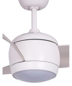 Lucci air 512911 - LED Stropní ventilátor AIRFUSION LED/20W/230V dřevo/bílá + DO