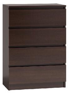 TP Living Komoda MALWA M4 tmavě hnědá
