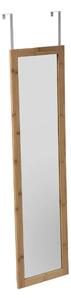 Závěsné bambusové zrcadlo na dvěře DOOR 30x110 cm
