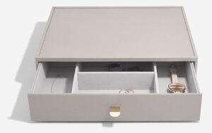 Stackers, Box se šuplíkem na šperky Taupe Supersize Accessory Drawer | šedobéžová