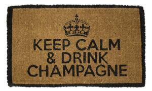 Rohožka z kokosových vláken Drink Champagne - 75*45*4cm - Mars & More