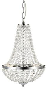 Markslöjd 107550 - Křišťálový koupelnový lustr na řetězu GRÄNSÖ 2xG9/20W/230V