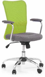 Kancelářská židle Andy, šedá / zelená