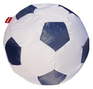 Sedací vak fotbalový míč 90 cm - gray