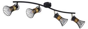 Globo 54814-4 - Bodové svítidlo PURRA 4xE14/40W/230V