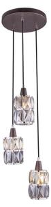 Globo 15761-3 - Křišťálový lustr na lanku WOLLI 3xE14/40W/230V