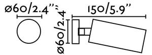FARO 43722 - Bodové svítidlo STAN 1xGU10/8W/230V bílá