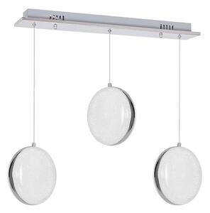 LED Lustr na lanku LIRA 3xLED/27W/230V