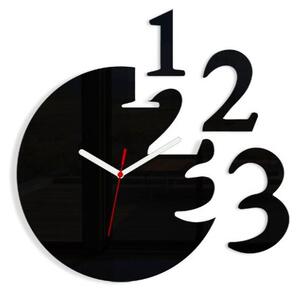ModernClock Nástěnné hodiny Numero černé