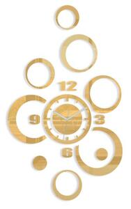 ModernClock 3D nalepovací hodiny Alladyn zlaté