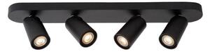 Lucide 23954/21/30 - LED Bodové svítidlo XYRUS 4xGU10/5W/230V černá