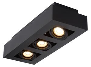 Lucide 09119/16/30 - LED Bodové svítidlo XIRAX 3xGU10/5W/230V černá