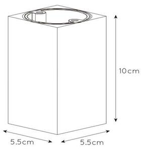 Lucide 09916/06/36 - LED Stmívatelné bodové svítidlo DELTO 1xGU10/5W/230V šedá