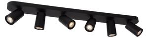 Lucide 23954/31/30 - LED Bodové svítidlo XYRUS 6xGU10/5W/230V černá