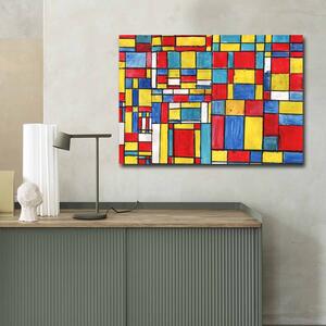 ASIR Nástěnný obraz MONDRIAN 100 x 70 cm