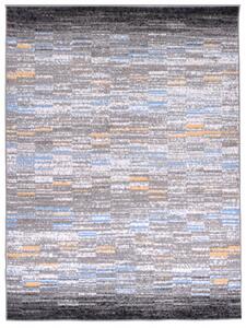 Makro Abra Kusový koberec VISION Q199A šedý / žlutý Rozměr: 140x200 cm