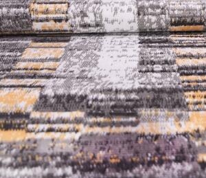 Makro Abra Kusový koberec VISION Q195A šedý Rozměr: 80x150 cm