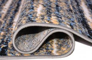 Makro Abra Kusový koberec VISION Q197B šedý / modrý Rozměr: 80x150 cm