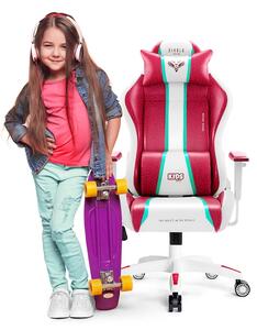 Herní otočná dětská židle Diablo X-One 2.0 Kids Size Candy Rose / Růžová 6P-UFTE-GU7P
