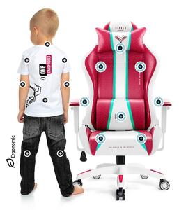 Herní otočná dětská židle Diablo X-One 2.0 Kids Size Candy Rose / Růžová 6P-UFTE-GU7P