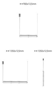 Immax NEO 07103L -LED Stmívatelný lustr na lanku BAMBOOS 45W/230V 135 cm Tuya+DO